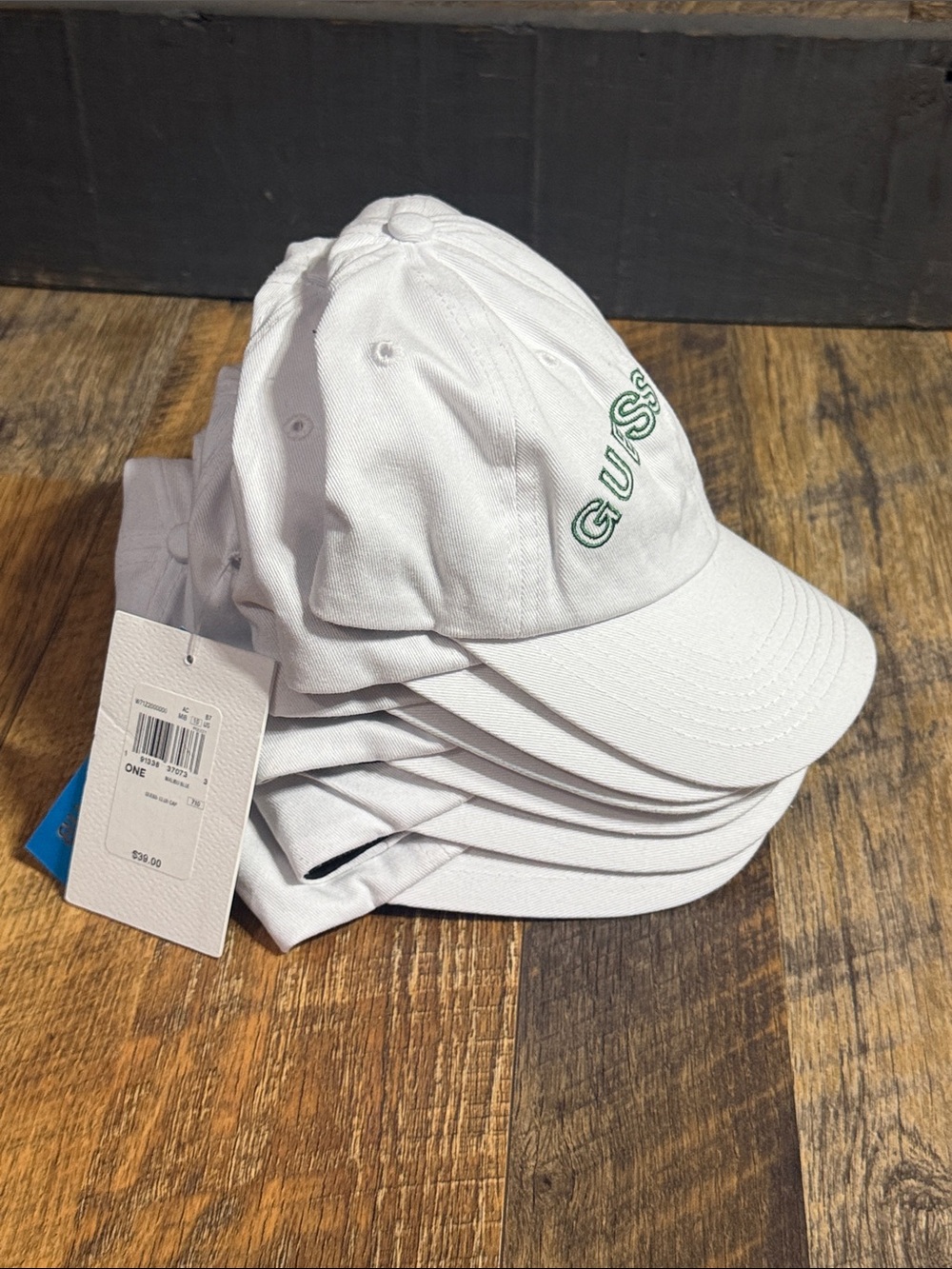 GUESS Originals Guess Club Baseball Caps Bundle of 6 NWT - Picture 13 of 13